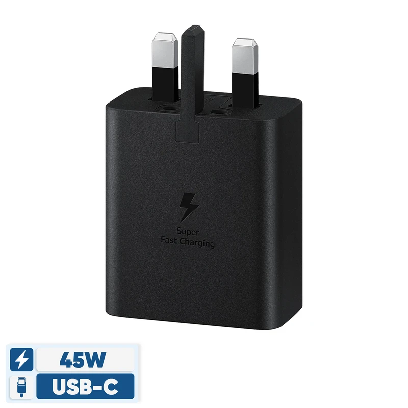 شارژر سامسونگ مدل EP-T4510 توان 45 وات سه پین همراه کابل